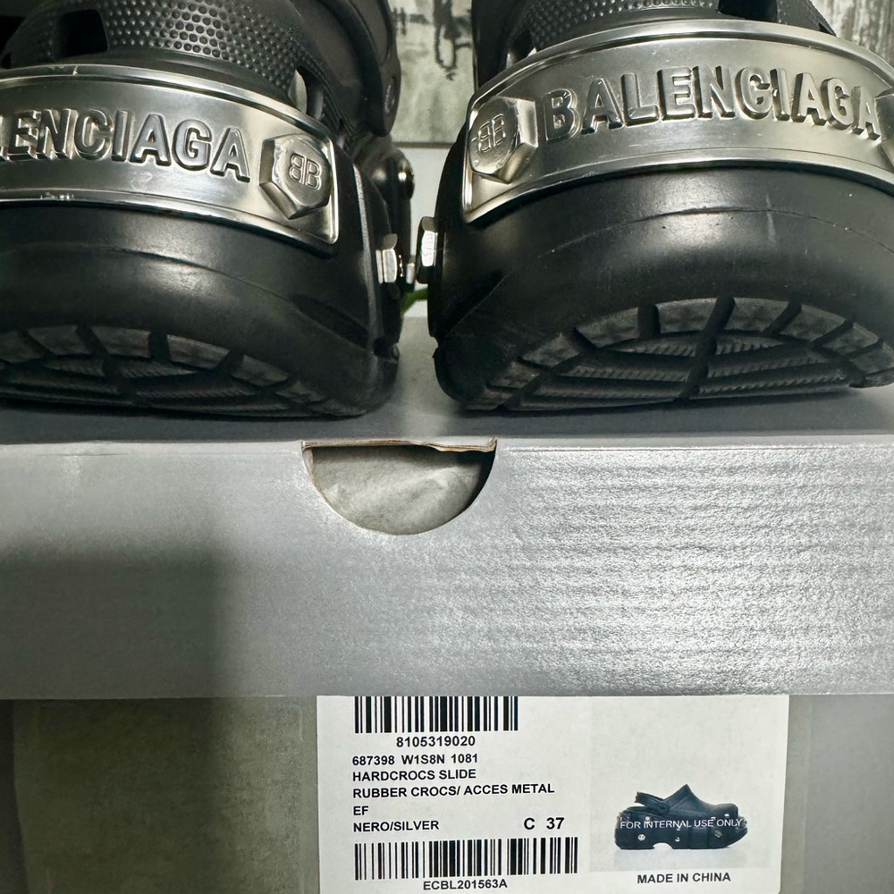 X Crocs Platform Clogs Mules From Balenciaga - image 7